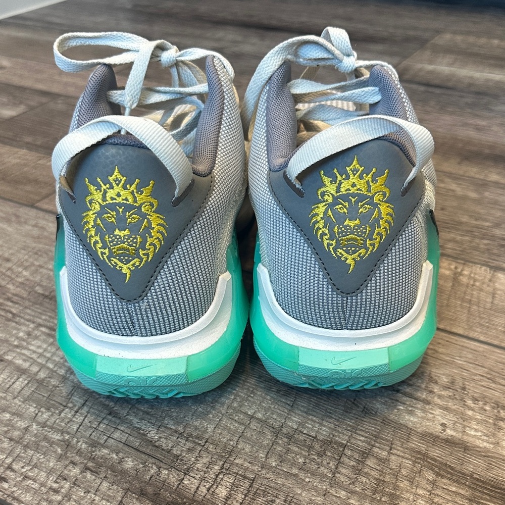 Men’s NIKE LeBron Witness VII Flat Pewter Mint Sneakers (Size 11) - Picture 4 of 13